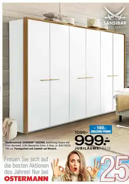 Ostermann Sansibar living kleiderschrank Angebot