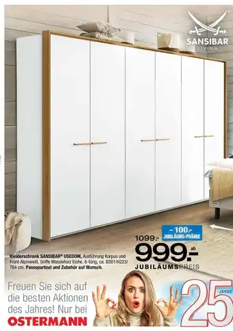 Ostermann Sansibar living kleiderschrank Angebot