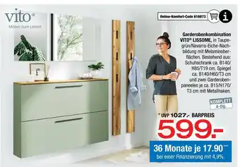 Ostermann Vito garderobenkombination vito lissome Angebot