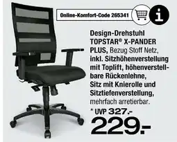 Ostermann Topstar design-drehstuhl x-pander plus Angebot