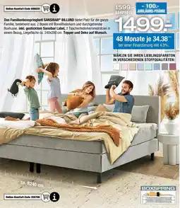 Ostermann Sansibar familienboxspringbett billund Angebot
