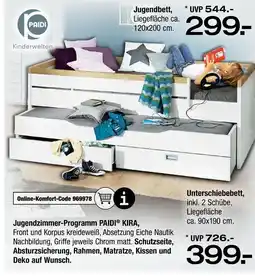 Ostermann Paidi jugendzimmer-programm kira Angebot