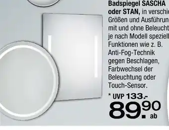 Ostermann Badspiegel sascha oder stan Angebot