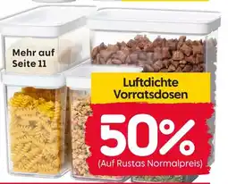 Rusta 50% rabatt Angebot
