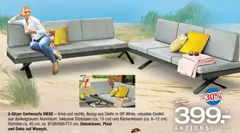Ostermann Rieke 3-sitzer gartensofa Angebot