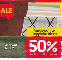 Rusta 50% Angebot