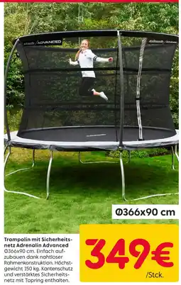 Rusta Adrenalin trampolin mit sicherheitsnetz advanced Angebot