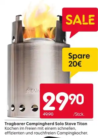 Rusta Solo stove tragbarer campingherd solo stove titan Angebot