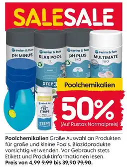 Rusta Swim & fun poolchemikalien Angebot