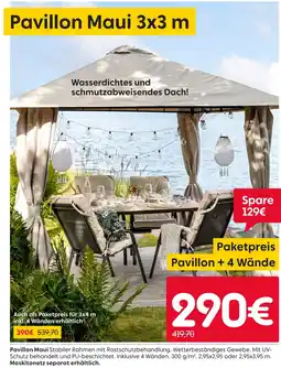 Rusta Pavillon maui 3x3 m Angebot