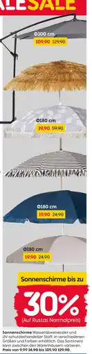 Rusta Sonnenschirme Angebot