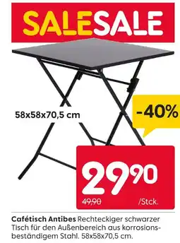 Rusta Cafétisch antibes Angebot