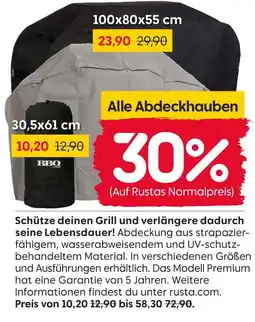 Rusta Abdeckhauben Angebot