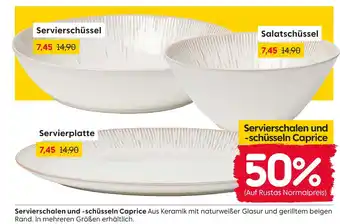 Rusta Servierschalen und -schüsseln caprice Angebot