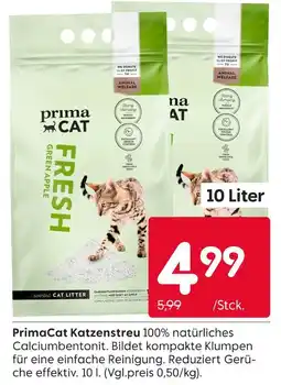 Rusta Primacat katzenstreu Angebot
