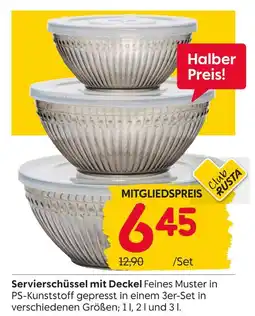 Rusta Servierschüssel mit deckel Angebot