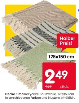 Rusta Decke sima Angebot