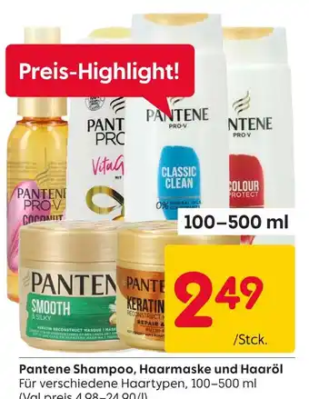 Rusta Pantene shampoo, haarmaske und haaröl Angebot