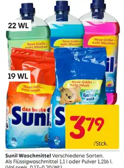 Rusta Sunil waschmittel Angebot