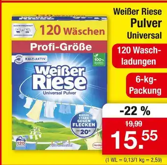 Zimmermann Weiße riese pulver universal Angebot