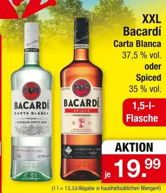 Zimmermann Bacardí carta blanca Angebot