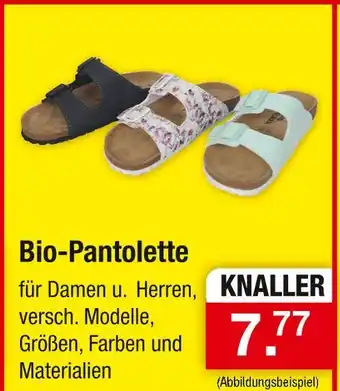 Zimmermann Bio-pantolette Angebot