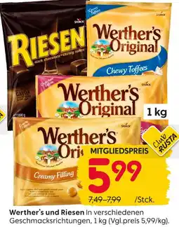 Rusta Werther's werther's original Angebot