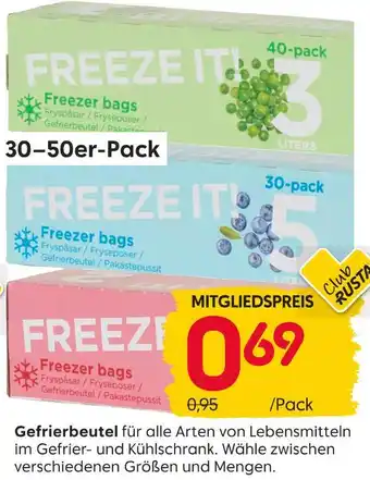 Rusta Gefrierbeutel Angebot