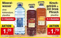 Zimmermann Mineralwasser Angebot