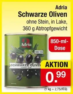 Zimmermann Adria schwarze oliven Angebot