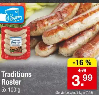 Zimmermann Traditions roster Angebot