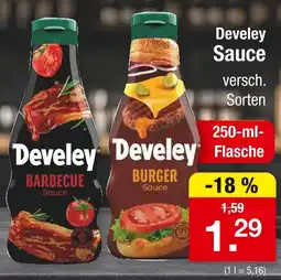 Zimmermann Develey barbecue sauce Angebot