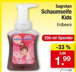 Zimmermann Sagrotan schaumseife kids erdbeere Angebot