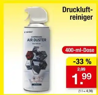 Zimmermann Gembird compressed air duster Angebot