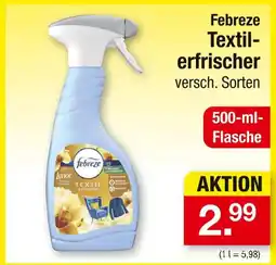 Zimmermann Febreze textilerfrischer Angebot