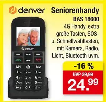 Zimmermann Denver seniorenhandy Angebot