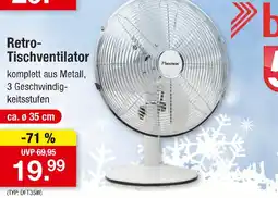 Zimmermann Bestron retro-tischventilator Angebot