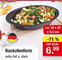 Zimmermann Backofenform Angebot