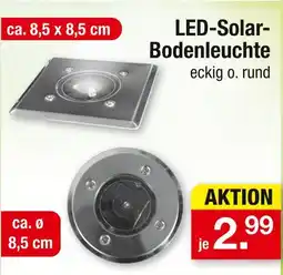 Zimmermann Led-solar-bodenleuchte Angebot