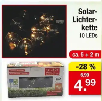 Zimmermann Alma garden solar-lichterkette Angebot