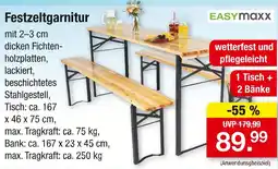 Zimmermann Easymaxx festzeltgarnitur Angebot