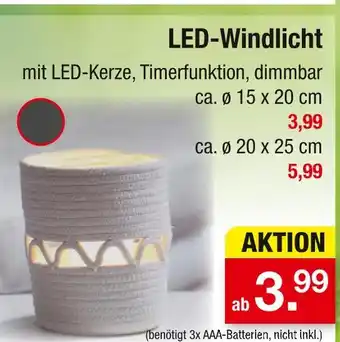Zimmermann Led-windlicht Angebot