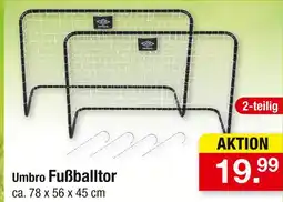 Zimmermann Umbro fußballtor Angebot