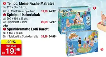 Zimmermann Tempo, kleine fische matratze Angebot