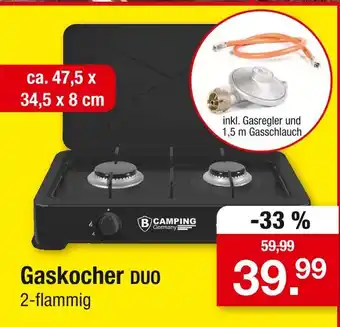 Zimmermann Camping germany gaskocher duo Angebot