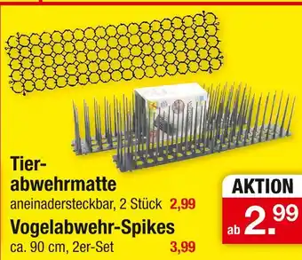 Zimmermann Tierabwehrmatte Angebot
