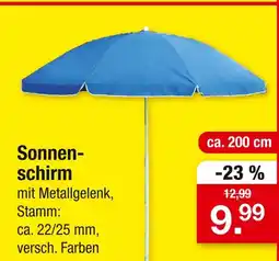 Zimmermann Sonnenschirm Angebot