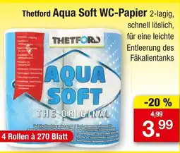 Zimmermann Thetford aqua soft wc-papier Angebot