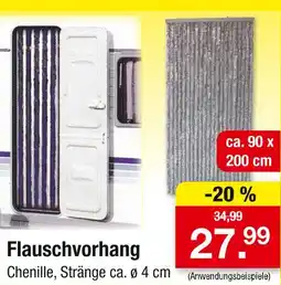 Zimmermann Flauschvorhang Angebot