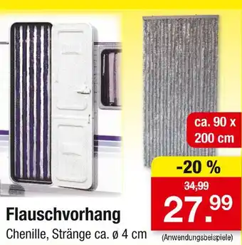 Zimmermann Flauschvorhang Angebot